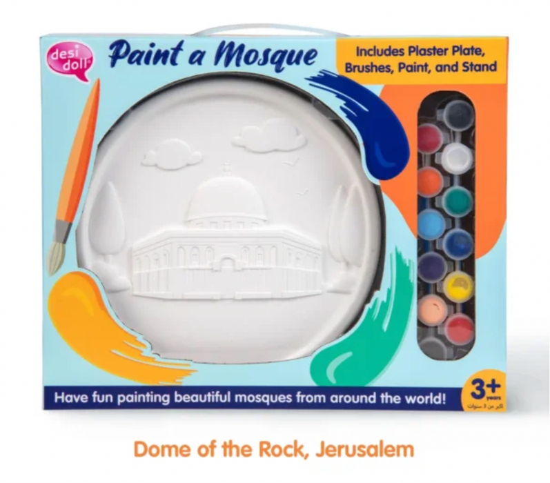 Paint A Mosque Plaster Painting Kit