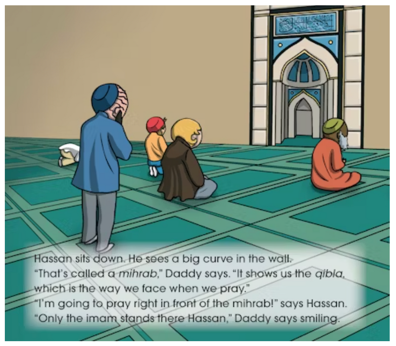 Hassan and Aneesa Go To the Masjid