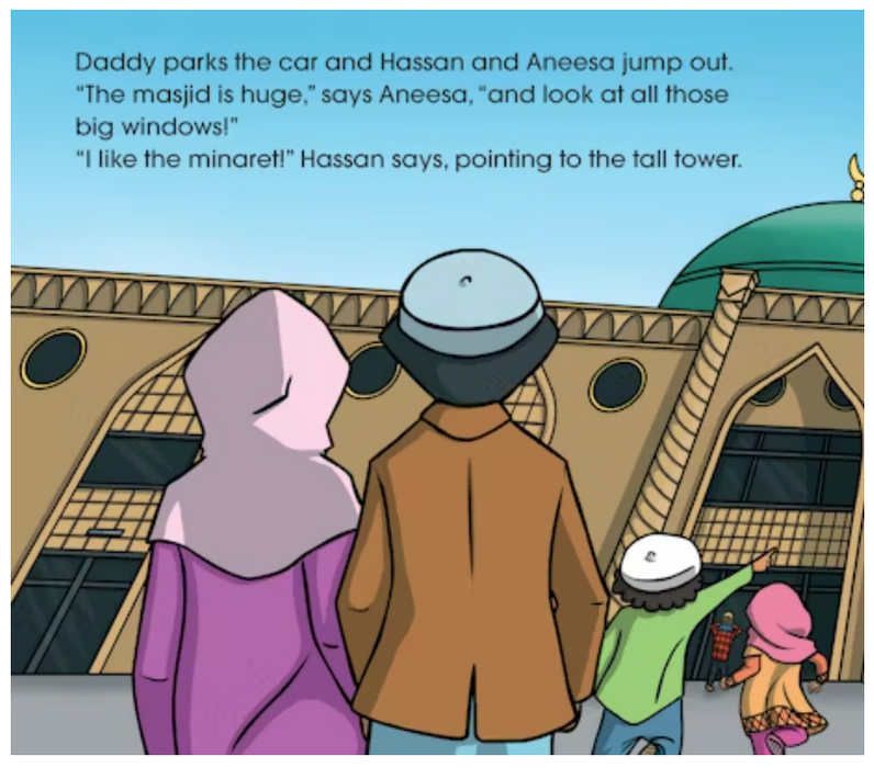 Hassan and Aneesa Go To the Masjid