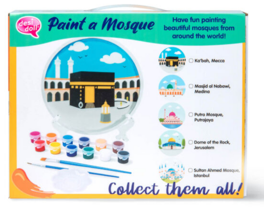 Paint A Mosque Plaster Painting Kit