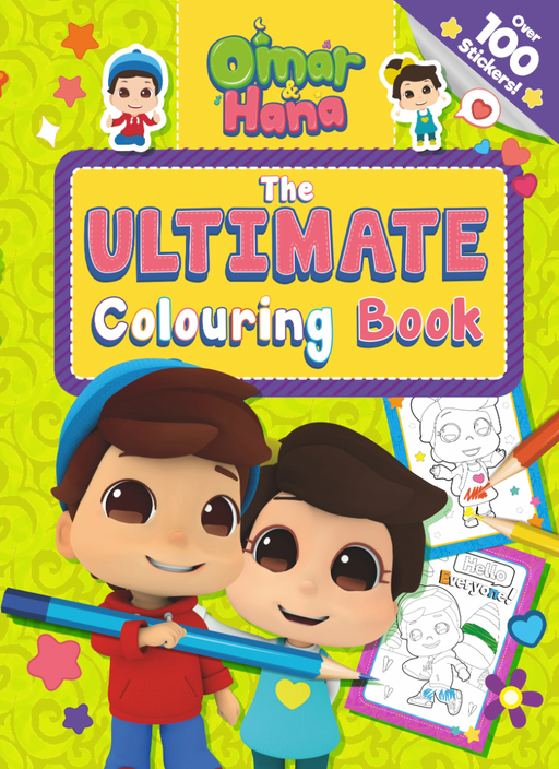 Omar and Hana - The Ultimate Colouring Book