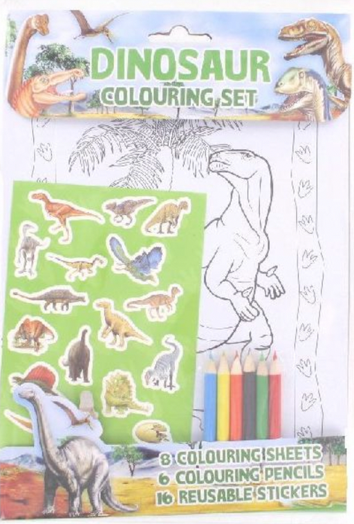 Dinosaur Coloring Set